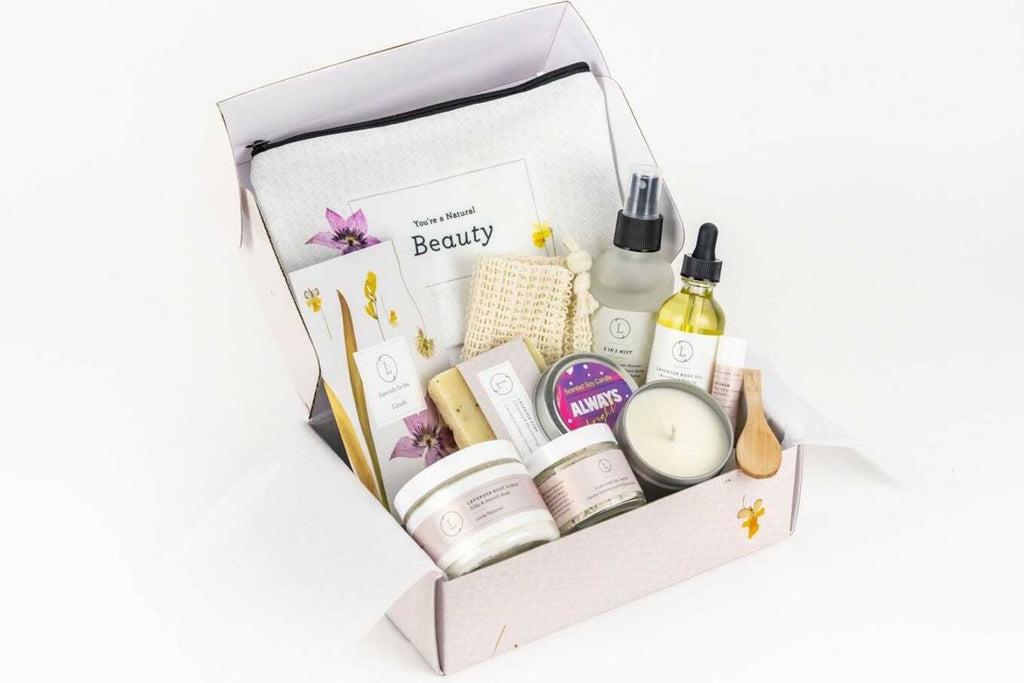 Natural Lavender Bath & Body Relaxing Spa Package