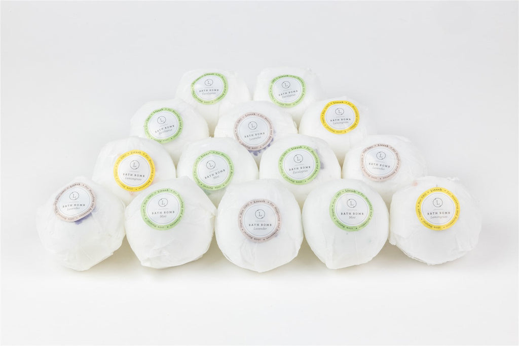 100% Natural Relaxing Bath Bombs Gift Box