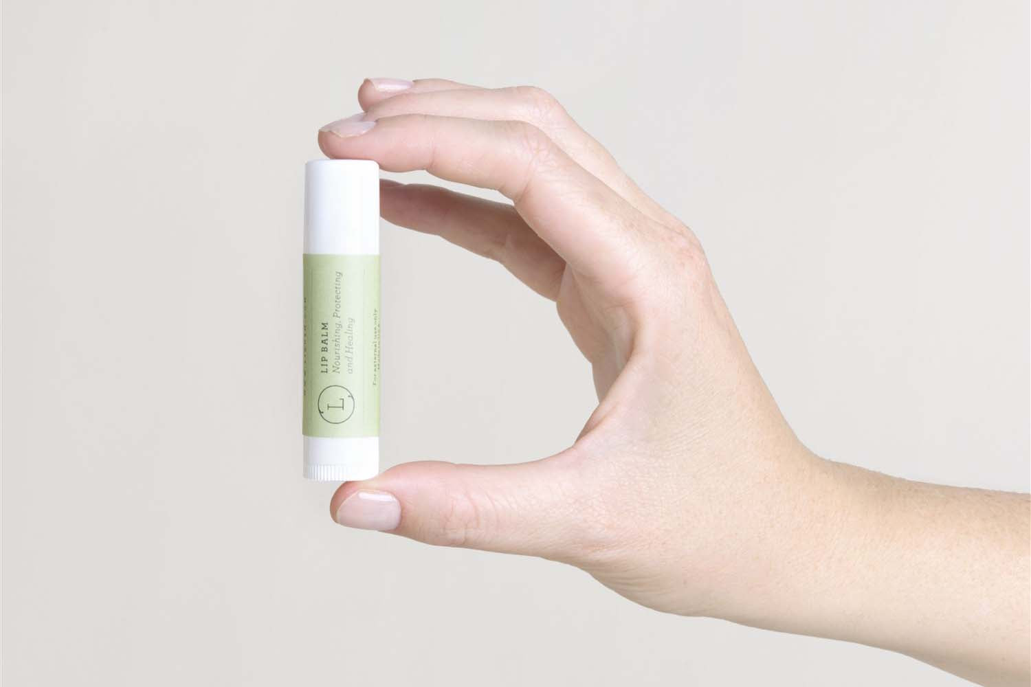 Natural Unscented Lip Balms (Set of 3)