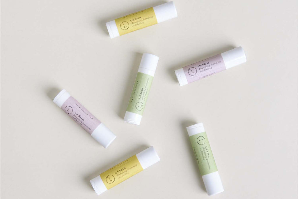 Natural Unscented Lip Balms (Set of 3)