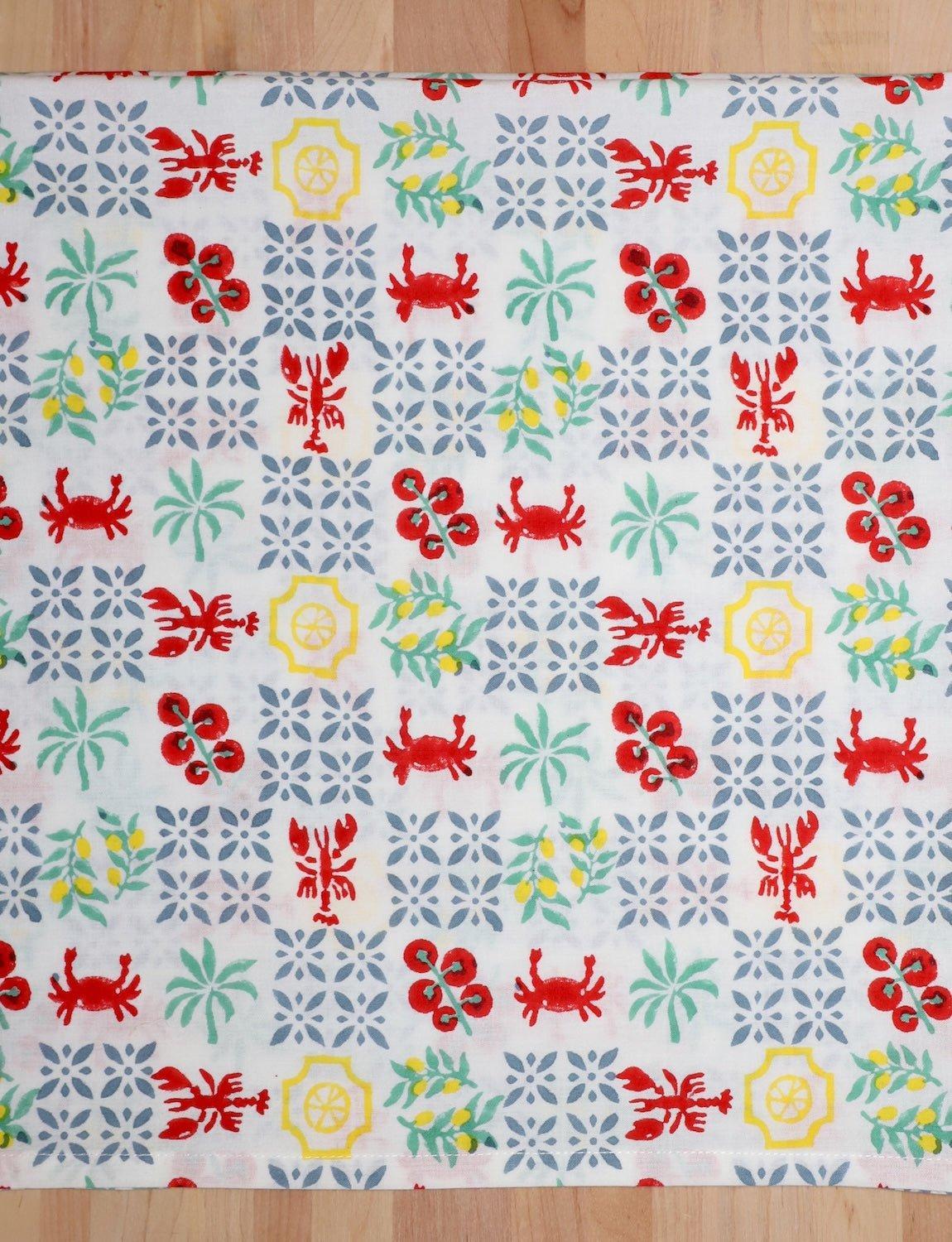 New Orleans Riviera Cotton Tea Towel