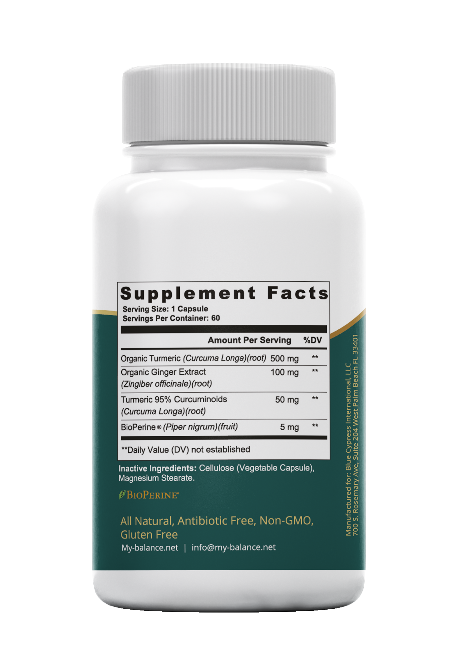 Turmeric Ginger BioPerine