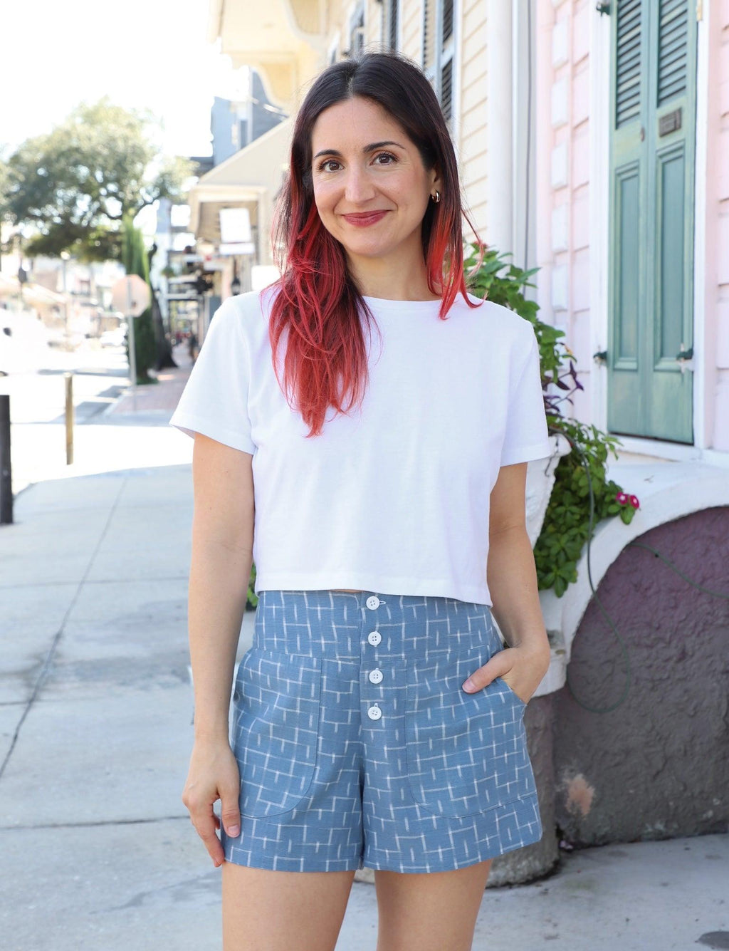 Nila Sky Organic Cotton Shorts