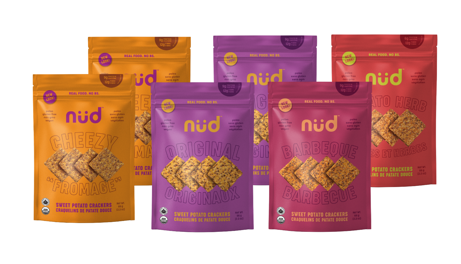 Sweet Potato Cracker Sampler (6-Pack)