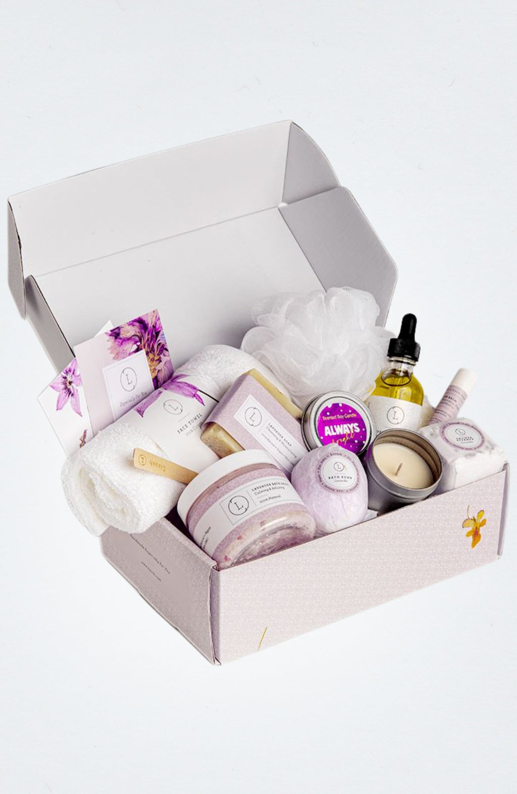 All-Natural Bath Bomb and Shower Steamer Gift Box