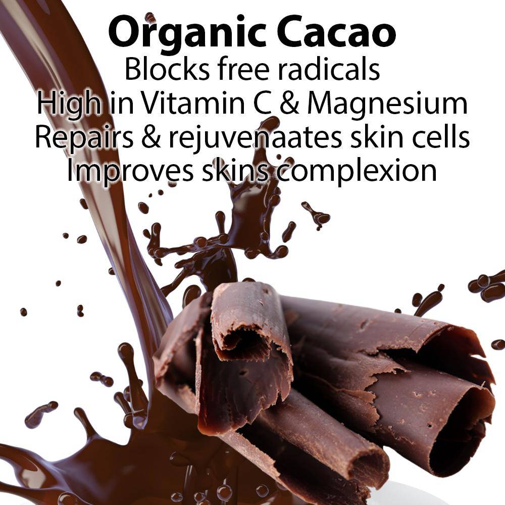 Organic Chocolate Cherry Face Mask – Antioxidant Anti-Aging Treatment