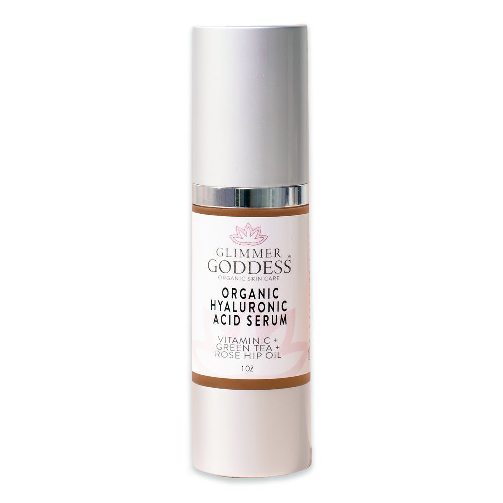 Organic Hyaluronic Acid Face Serum – Plumping Hydration 1 oz.