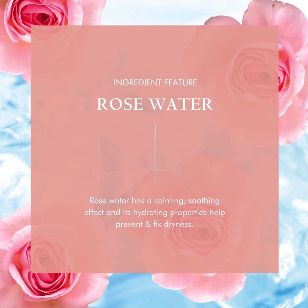 Organic Rose Water Citrus Twist Facial Toner with Witch Hazel & Aloe for Pore Tightening