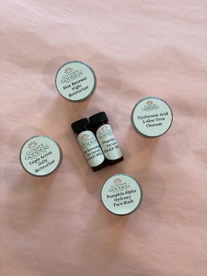 Organic Anti-Aging Skin Care Trial Set
