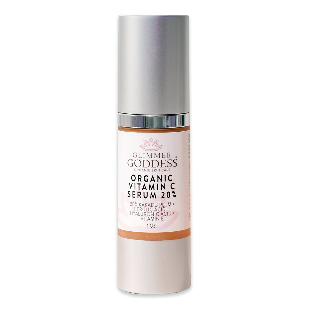 Organic Vitamin C Serum – Brightening Treatment with Hyaluronic & Ferulic Acid