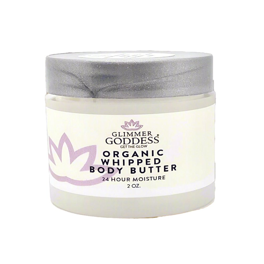Organic Whipped Body Butter – Mini Travel Size for Dry Skin & Eczema