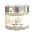 Organic Whipped Sugar Body Scrub – Travel Size Crepey Skin Treatment & Exfoliator
