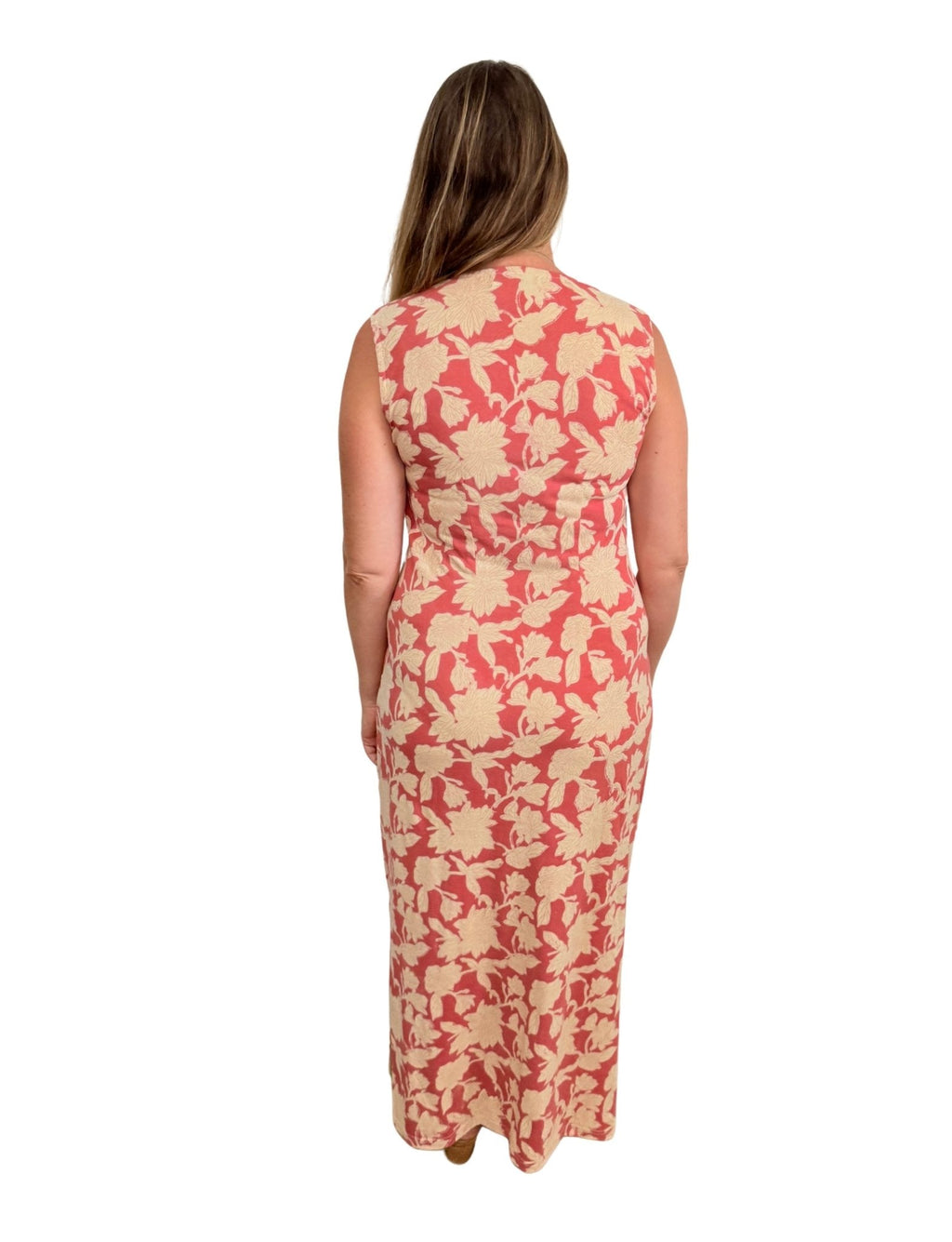 Pink Magnolia Maxi Dress