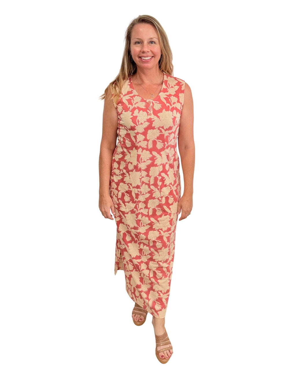 Pink Magnolia Maxi Dress