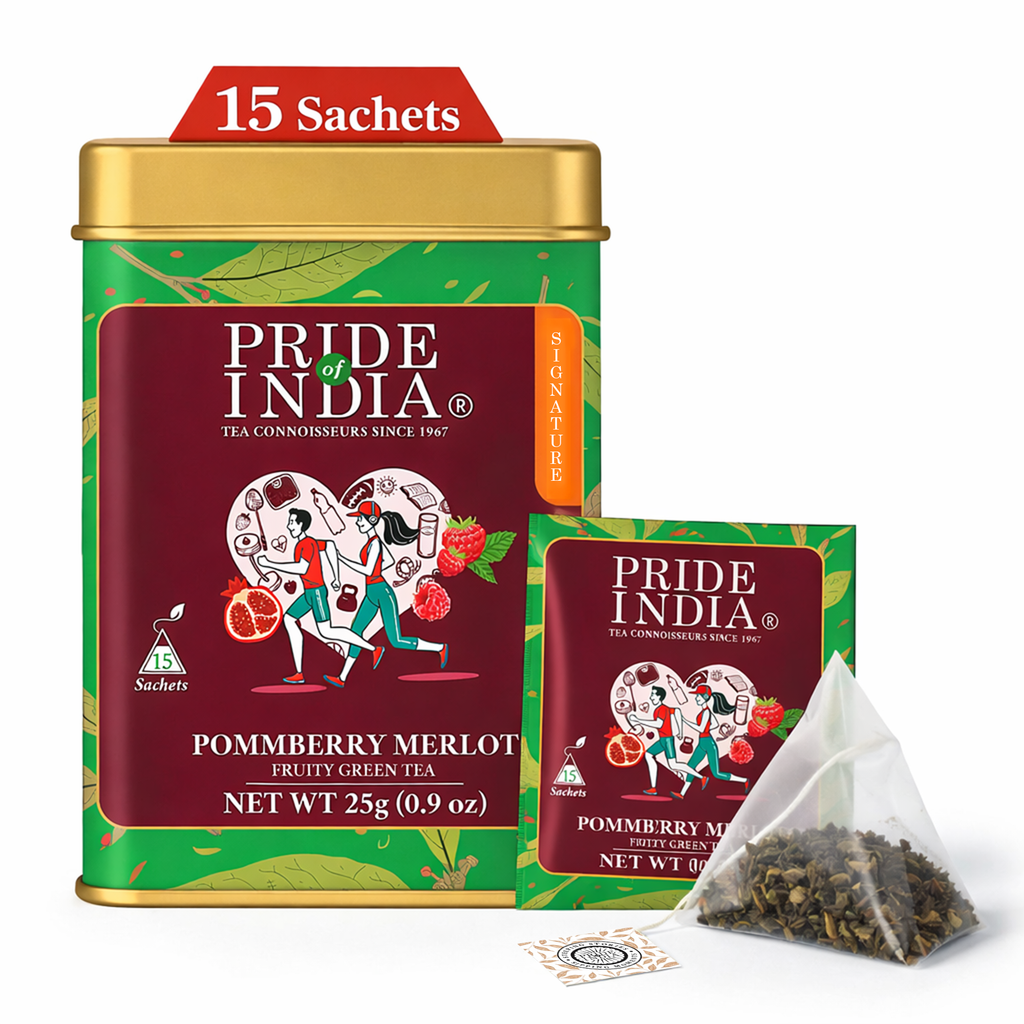 PommBerry Merlot Fruity Green Tea Bags