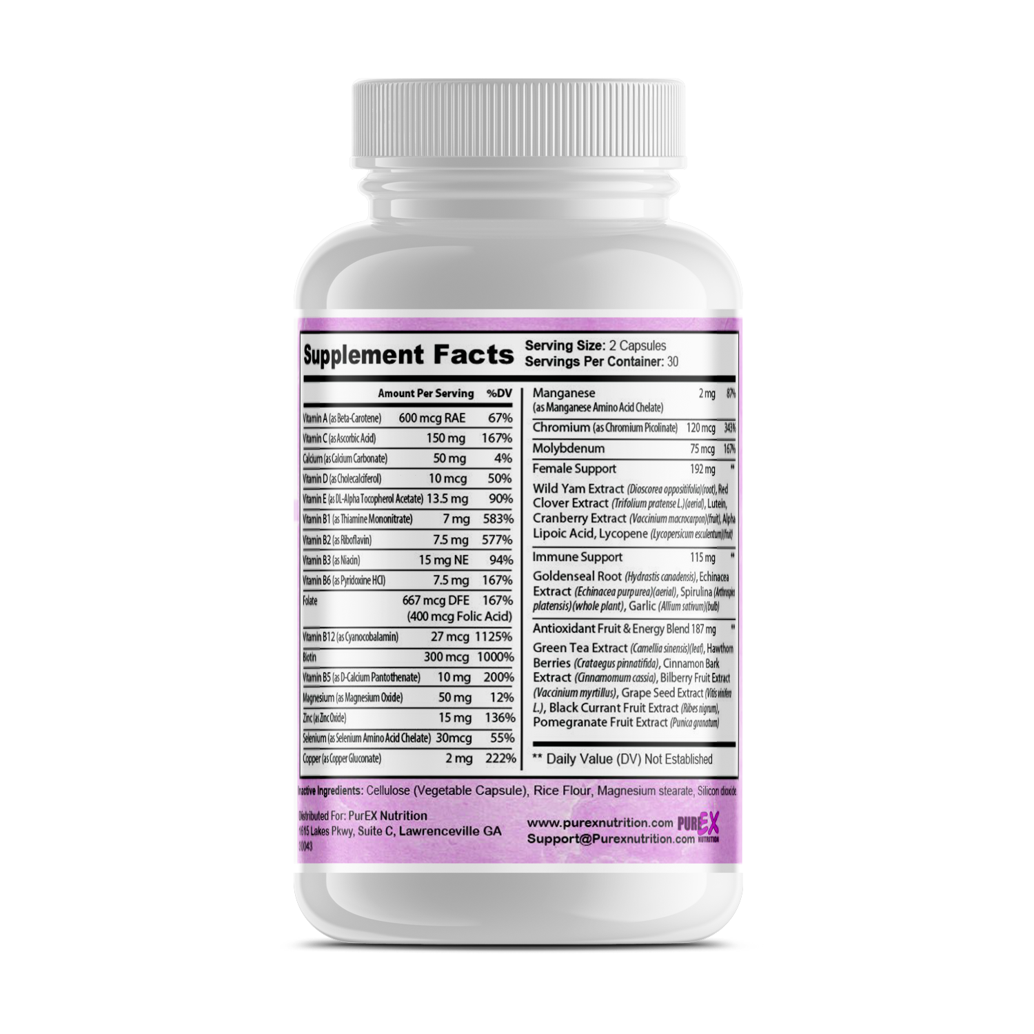 Pure Multi-Vitamins for Women