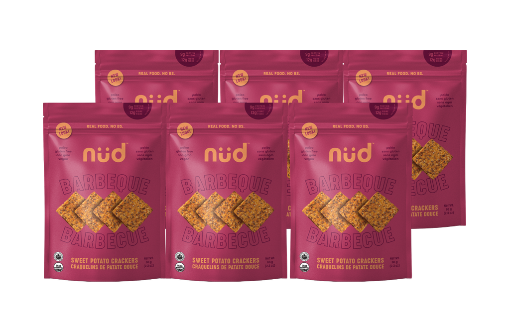 BBQ Sweet Potato Crackers (6-Pack)