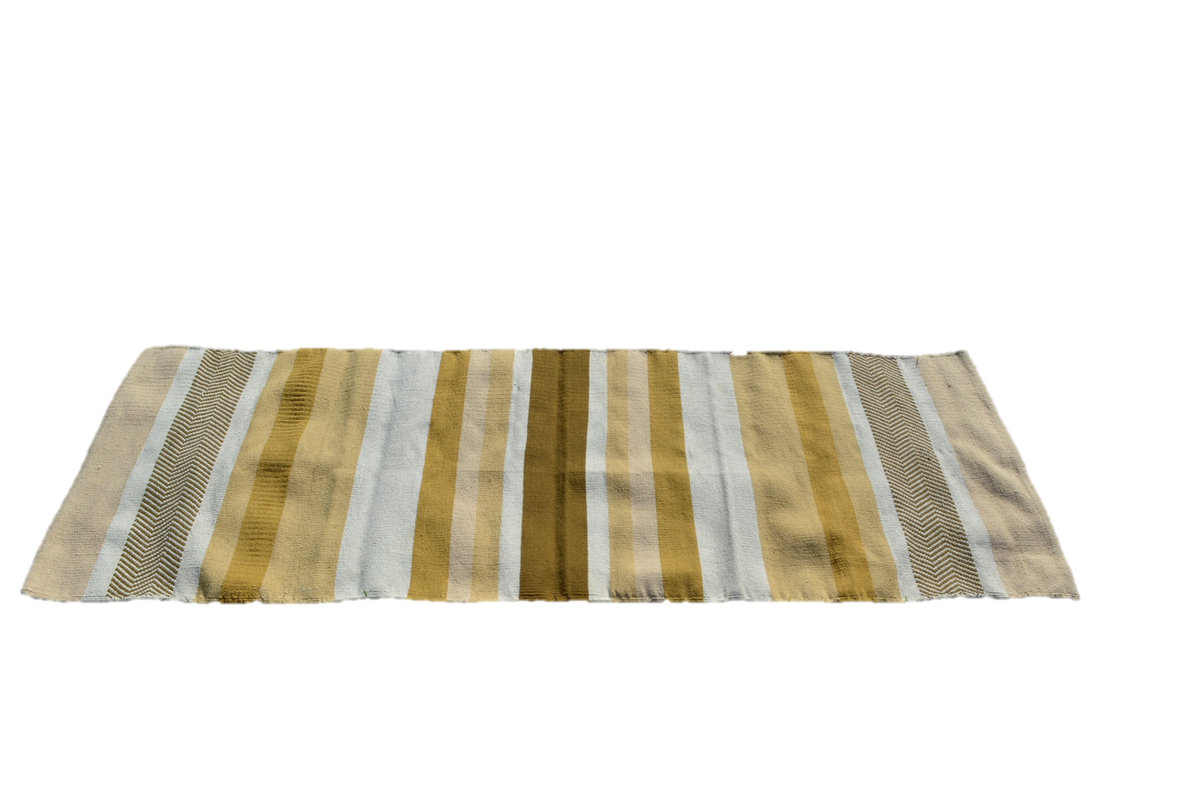 Handwoven Cotton Yoga Meditation Prayer Rug