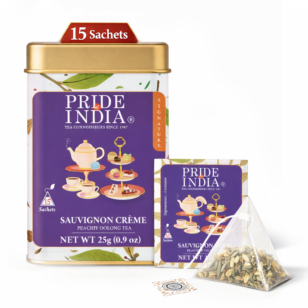 Sauvignon Crème Peachy Oolong Tea Bags