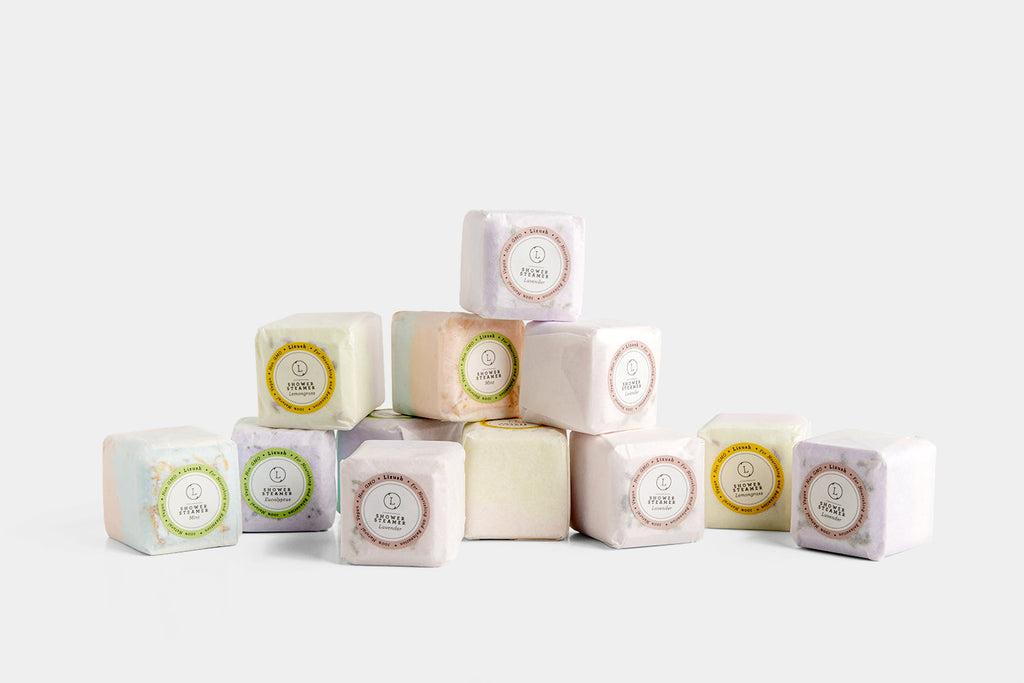All-Natural Bath Bomb and Shower Steamer Gift Box