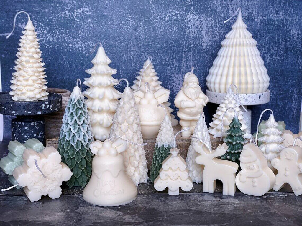 Snowflakes Candle