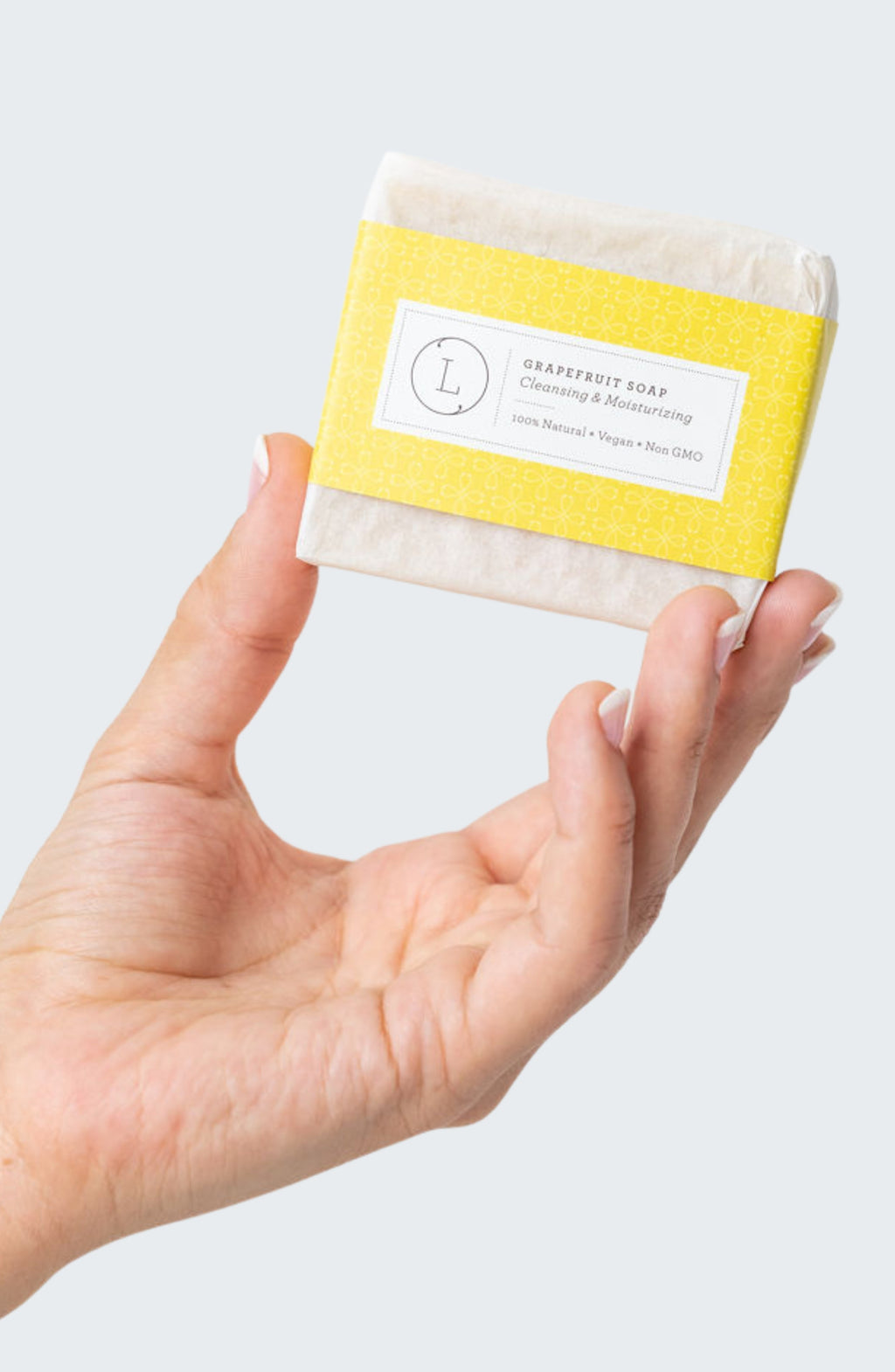 Natural Pink Grapefruit Handmade Bar Soap (2ct.)