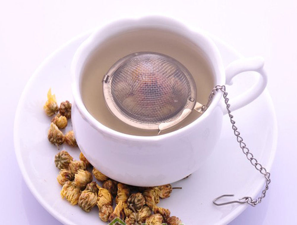 Stainless Steel Tea Ball Mesh Infuser (2" Diameter)
