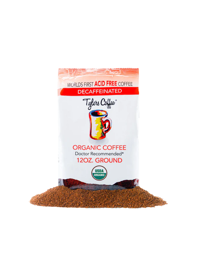 Tylers Ground Acid-Free Coffee - Decaffeinated