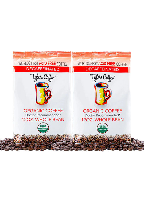 Acid-Free Whole Beans Coffee - Decaffeinated
