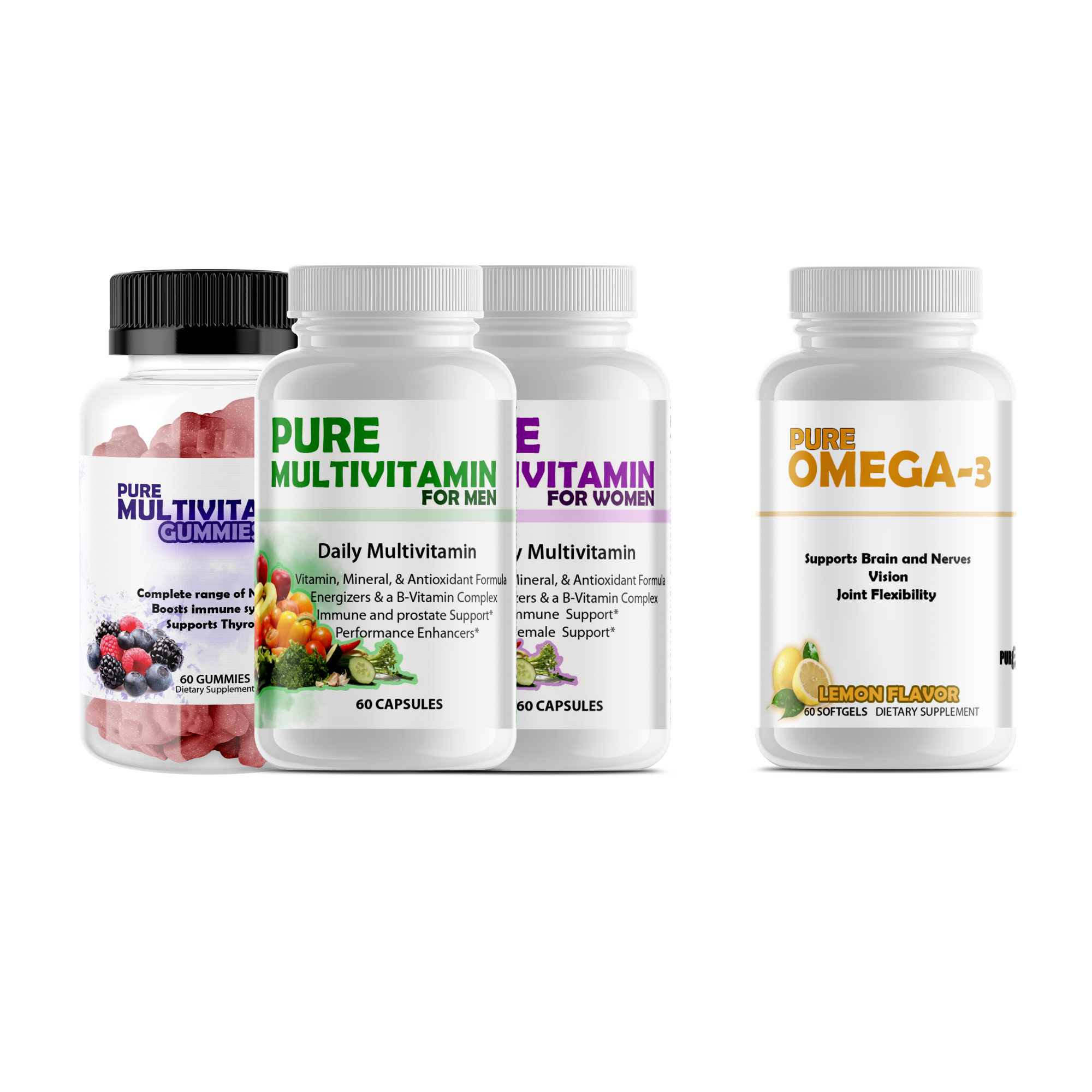 Multivitamins + Omega 3 Bundle