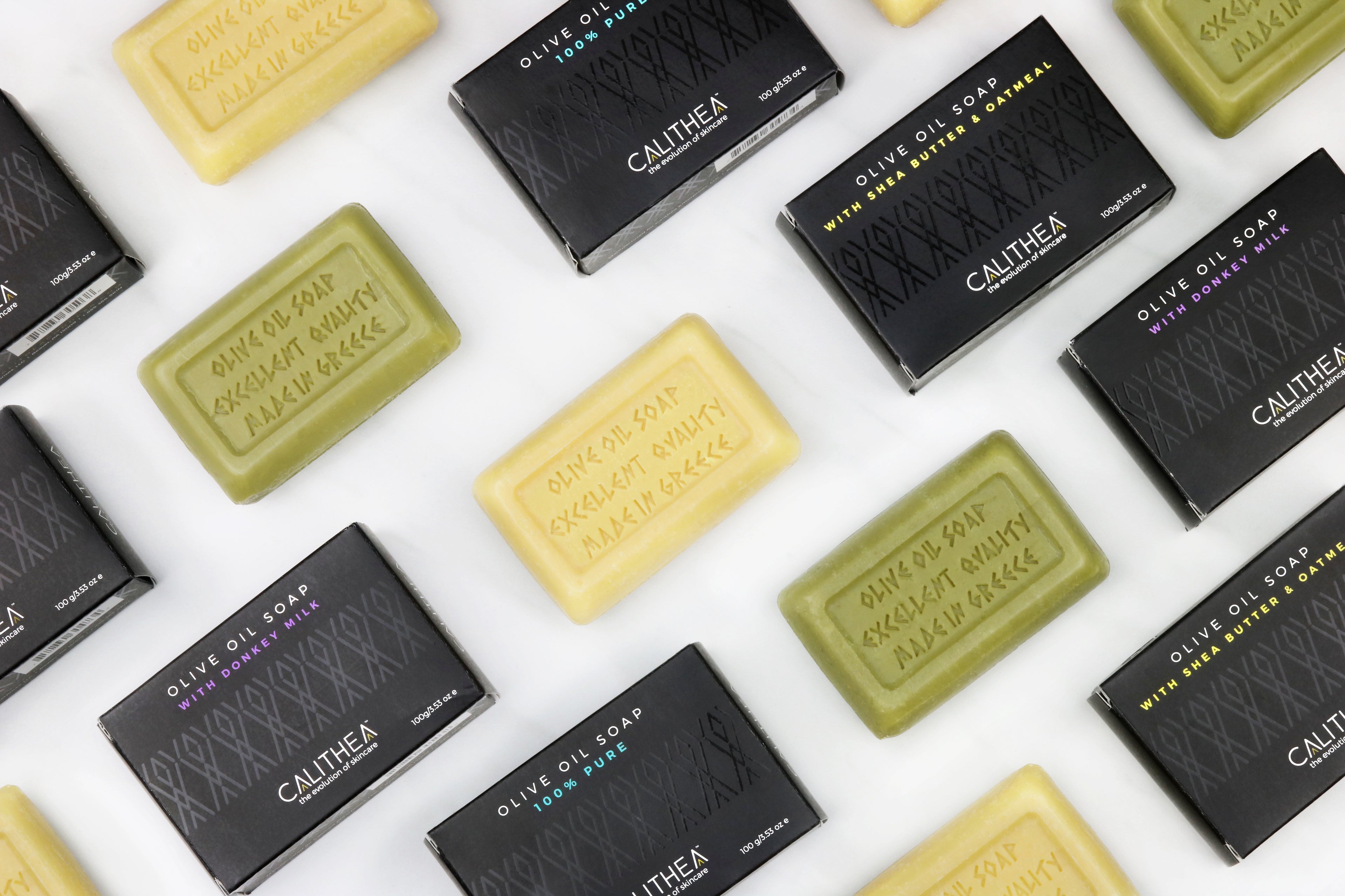 100% NATURAL OLIVE OIL SOAP (3-Pack)