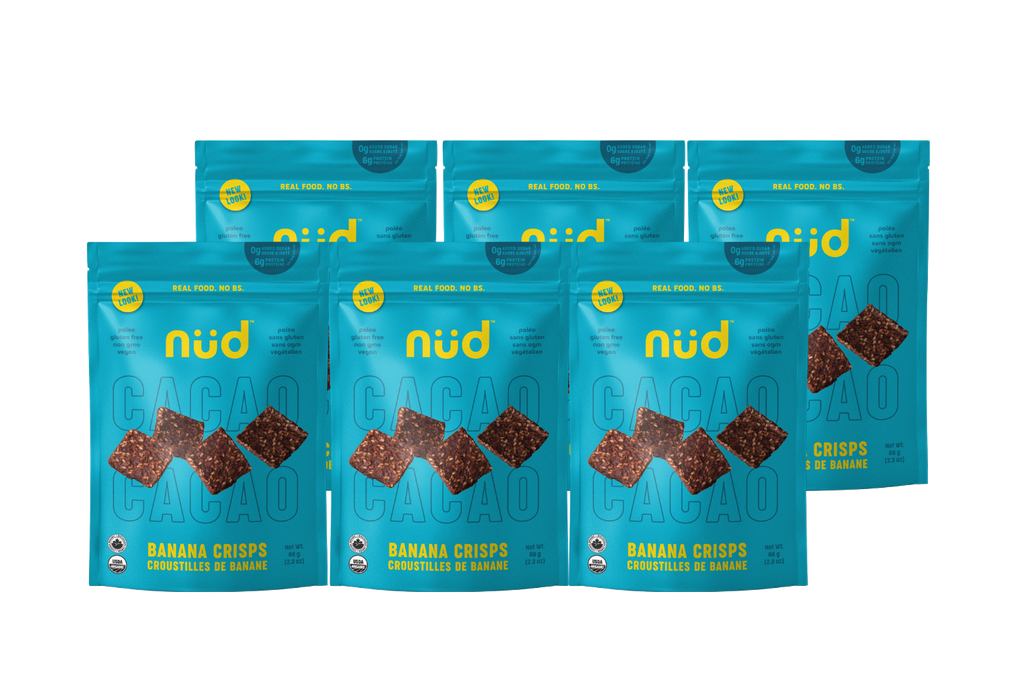 Cacao Banana Crisps (6-Pack)