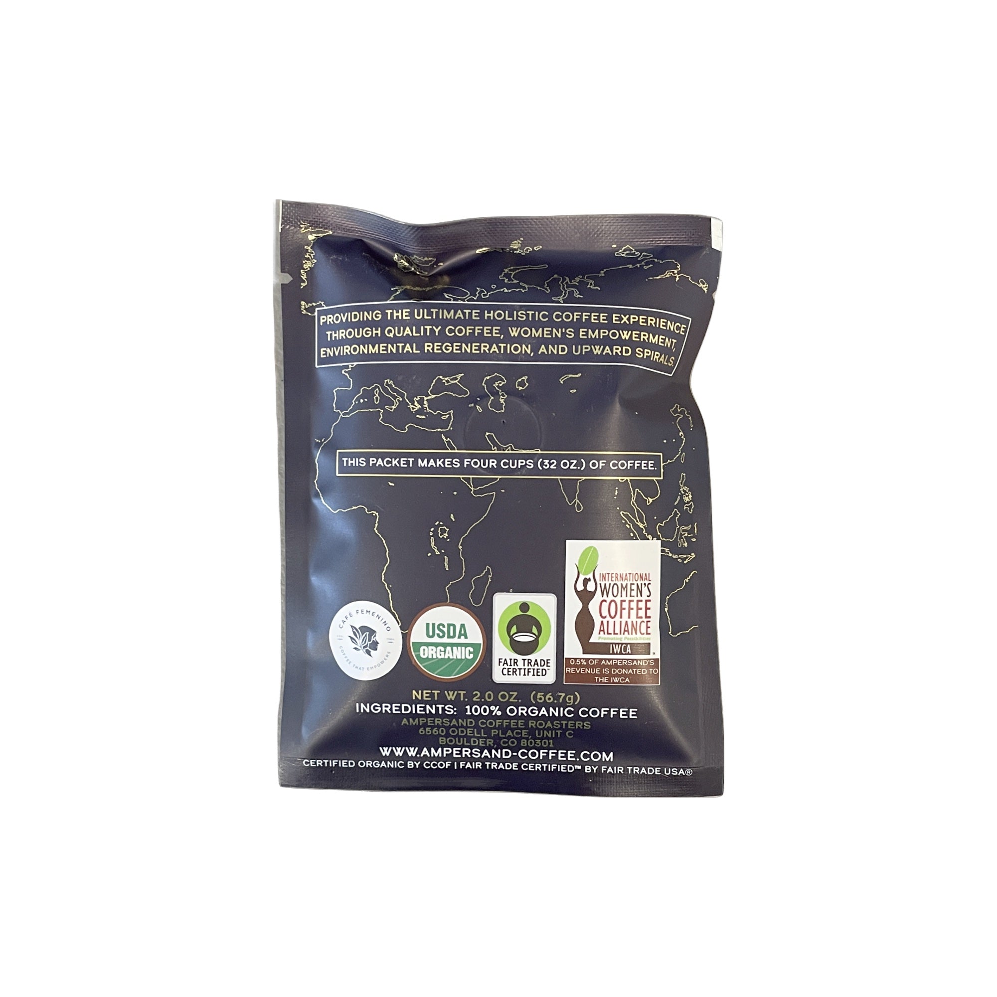 Fair Trade Organic Premium Peru Coffee Packets (24ct)