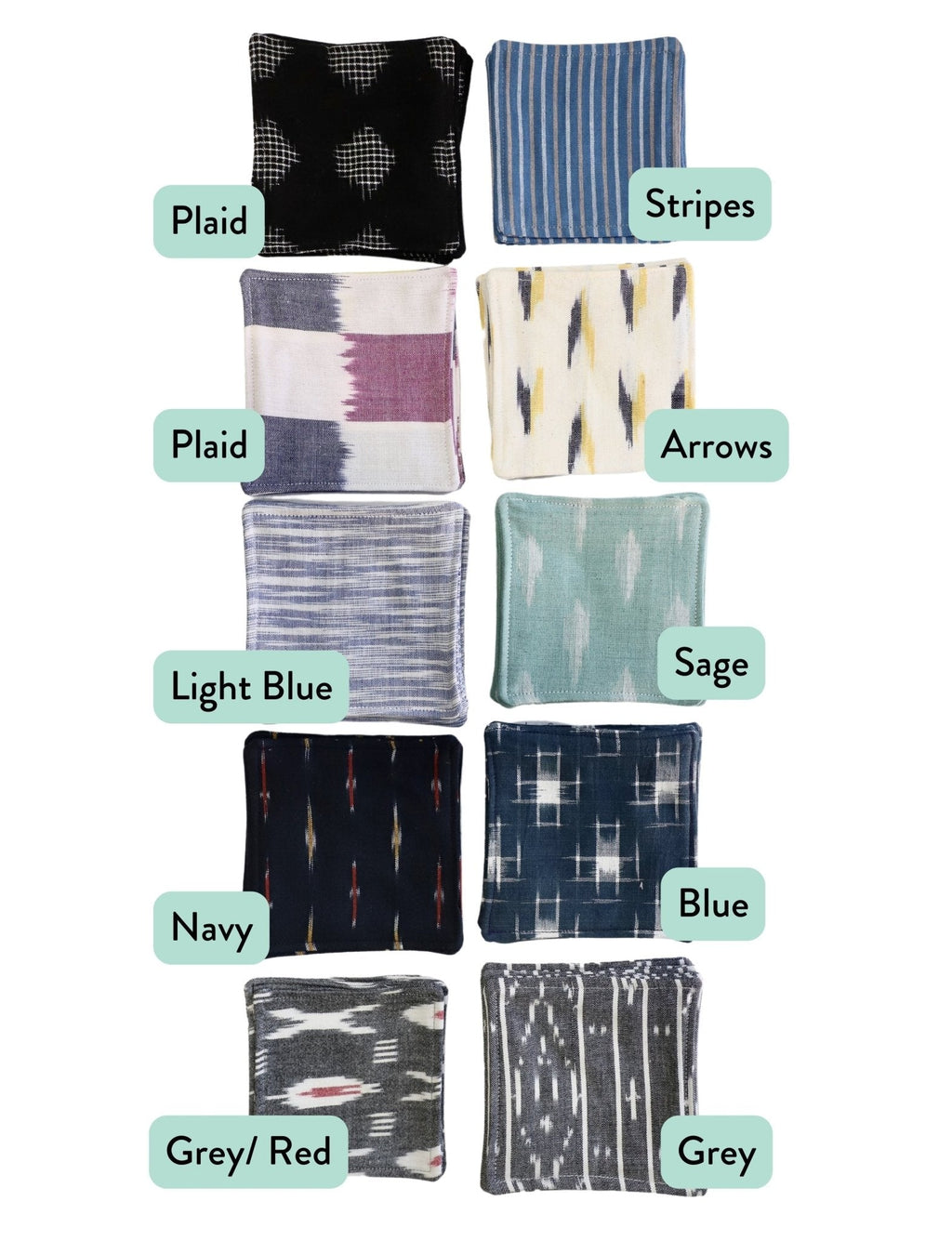 Woven Coasters (Set of 4)