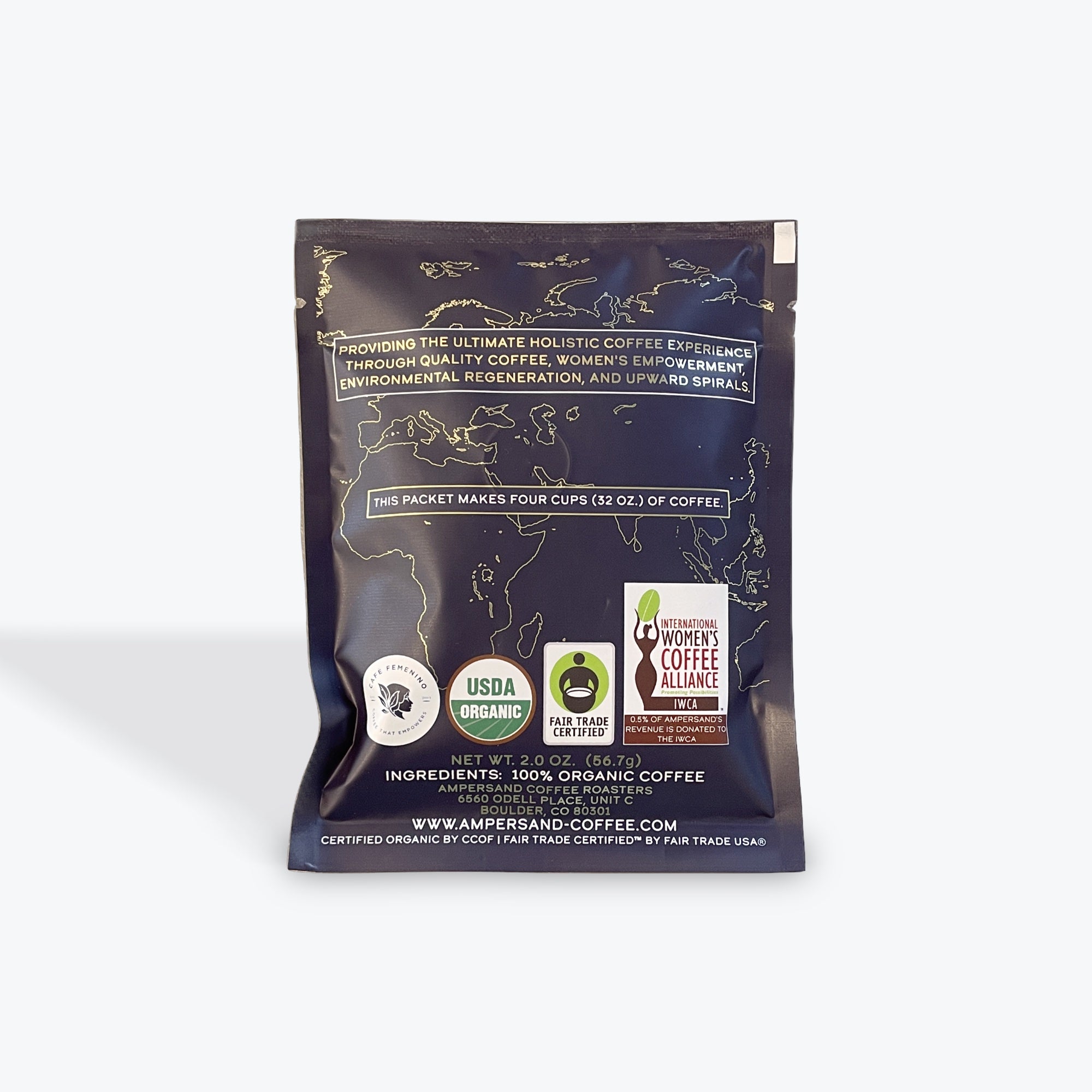 Premium Sumatra Organic Coffee Packets (24ct)